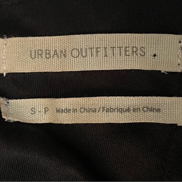 Urban Outfitters Sheer Black W White Polka Dots BodyCon Mini Dress NWOT Size SP - Picture 8 of 13